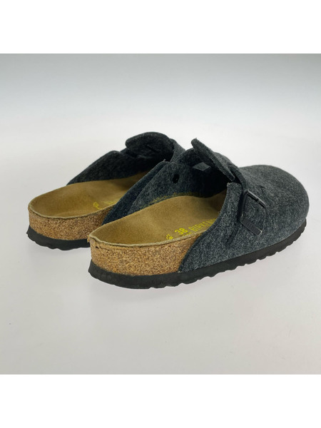 BIRKENSTOCK ソノ他 ボストン/24.5㎝/フェルト/グレー