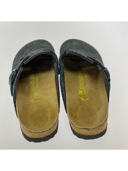 BIRKENSTOCK ソノ他 ボストン/24.5㎝/フェルト/グレー