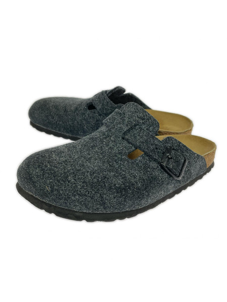 BIRKENSTOCK ソノ他 ボストン/24.5㎝/フェルト/グレー