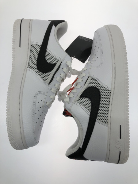 NIKE DH7567-100 AIR FORCE1 07 LOW LV8 スニーカー 白 黒[値下]