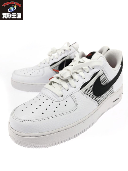 NIKE DH7567-100 AIR FORCE1 07 LOW LV8 スニーカー 白 黒[値下]