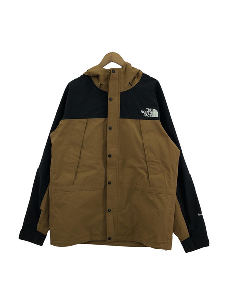 THE NORTH FACE MOUNTAIN LIGHT JACKET (XXL) ベージュ黒