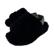 UGG/FLUFF YEAH SLIDE/BLK/1095119/24.0cm