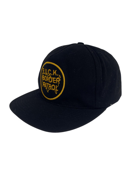 Supreme 18AW F.U.C.K BORDER PATROL CAP ブラック