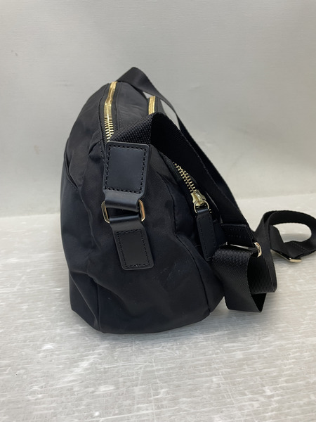 agnes b. ナイロンショルダーバッグ ブラック FT03A-05