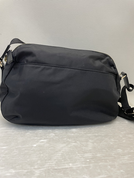 agnes b. ナイロンショルダーバッグ ブラック FT03A-05