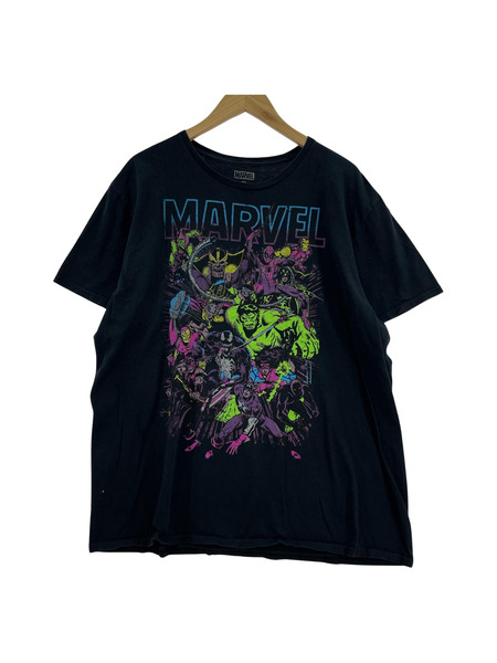 MARVEL 00s プリントTee ブラック （XL）