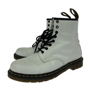 Dr.Martens 8ホール ホワイトブーツ (42)