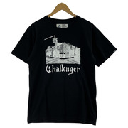 CHALLENGER 半袖Tシャツ・カットソー SSプリントTee 黒 (M)