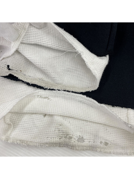 ANCELLM パンツ ANCELLM CRASH SWEAT LAYERED PANTS