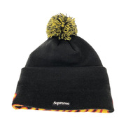 Supreme×NEW ERA Script Cutt Beanie 黒