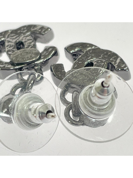 アクセサリー ココマークマルチカラー ラインストーンピアス