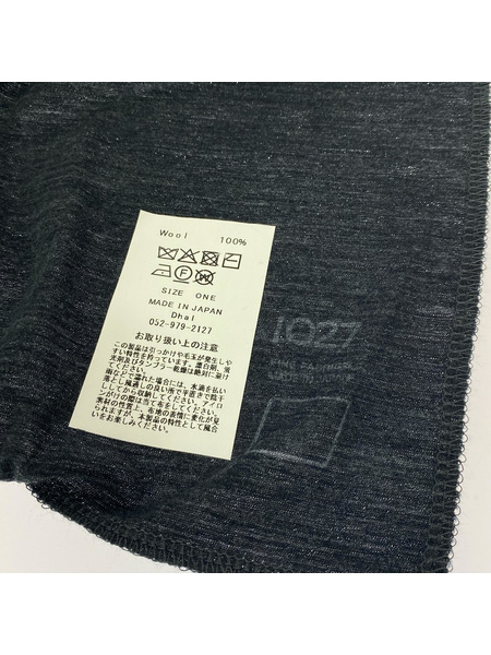 Dhal 別注 Super 120's TOP Wool Jersey Utility Scarf