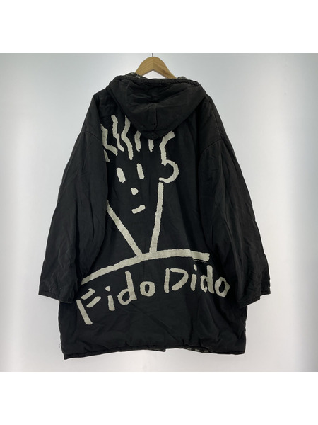 Fido Dido リバーシブル中綿パーカー