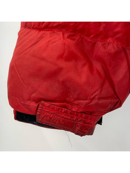 THE NORTH FACE ダウンジャケット ヌプシジャケット 赤/黒
