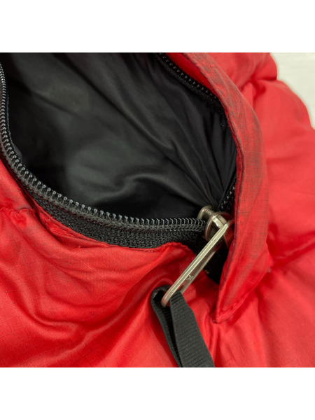 THE NORTH FACE ダウンジャケット ヌプシジャケット 赤/黒