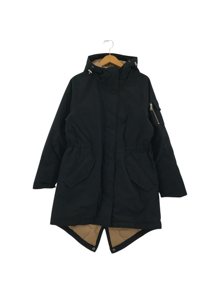 eape HEIGHT/モッズダウンコート/S/BLK