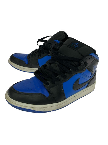 NIKE スニーカー NIKE AIR JORDAN 1 MID ロイヤルブルー(27.5㎝)