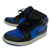 NIKE スニーカー NIKE AIR JORDAN 1 MID ロイヤルブルー(27.5㎝)