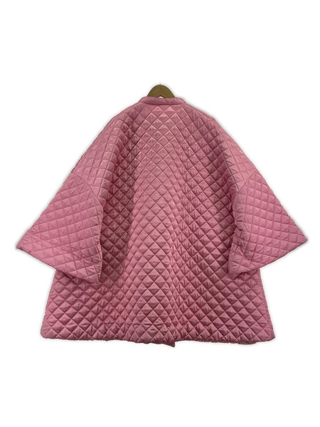 SIIILON キルティングチャイナコート F ピンク
