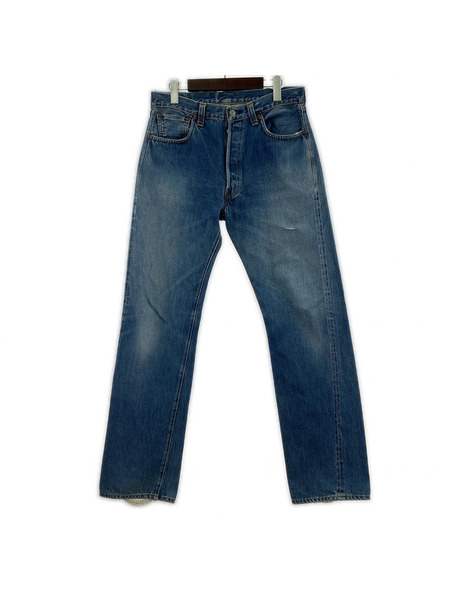 Levi's デニム・ジーンズ 00年製 USA製 ボタン裏555 バレンシア製 501XX (36×36)