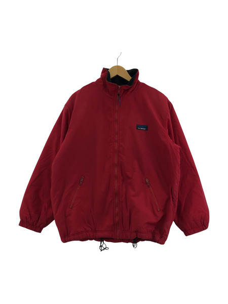 80s L.L.Bean ウォームアップジャケット レッド