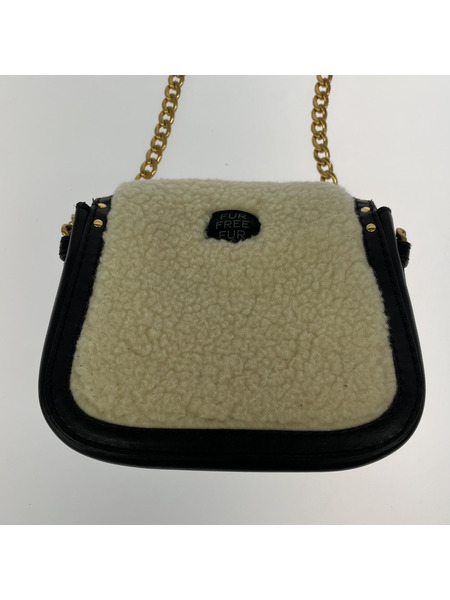 STELLA McCARTNEY Shoulder Bag ボアショルダー ナチュラル