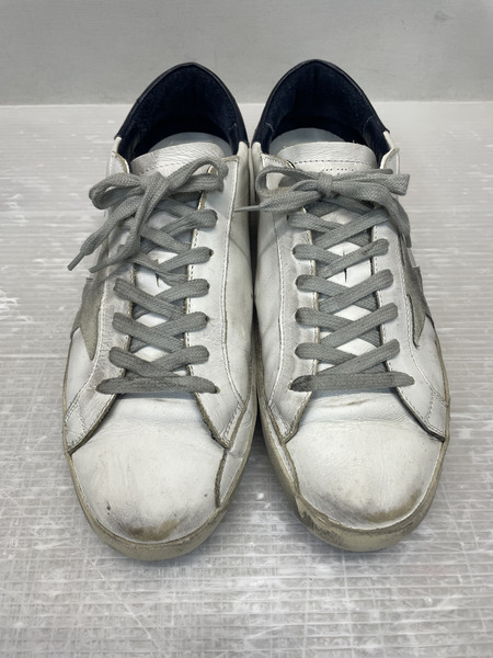 GOLDEN GOOSE USED加工 SUPERSTAR ローカットスニーカー 42 ホワイト