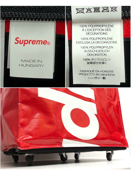 Supreme×HULKEN Rolling Tote Bag RED