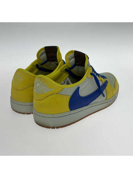 NIKE スニーカー AIR JORDAN 1 LOW TRAVIS SCOTT CANARY