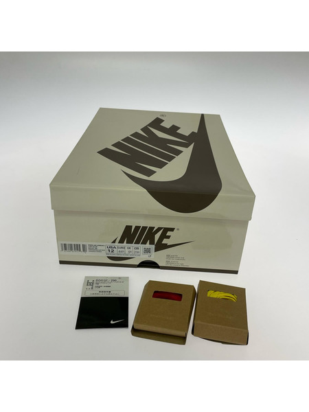 NIKE スニーカー AIR JORDAN 1 LOW TRAVIS SCOTT CANARY