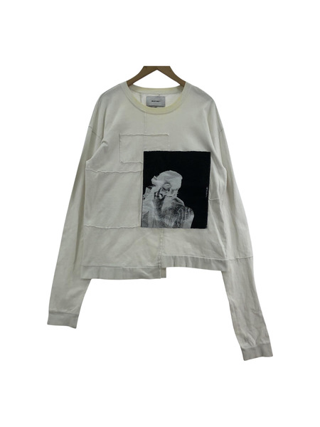 HELIOT EMIL BRICKED LONGSLEEVE (L) 白