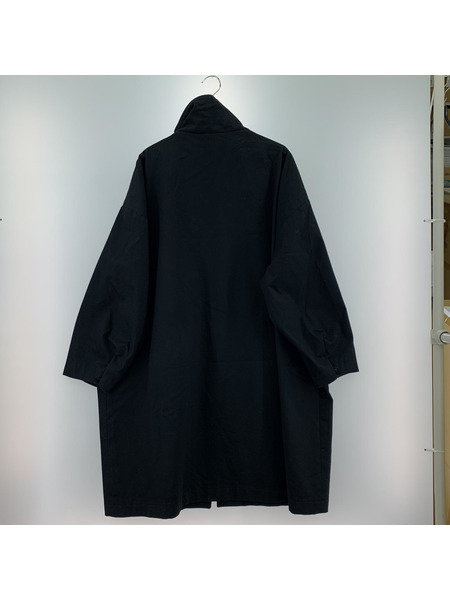 mfpen Johnston Coat ジョンストンコート ハイネックコート S 黒[値下]