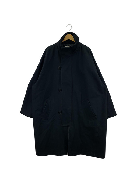 mfpen Johnston Coat ジョンストンコート ハイネックコート S 黒