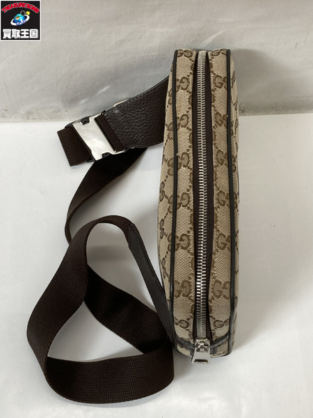 ボディバッグ GUCCI ボディスリングバッグ　GG