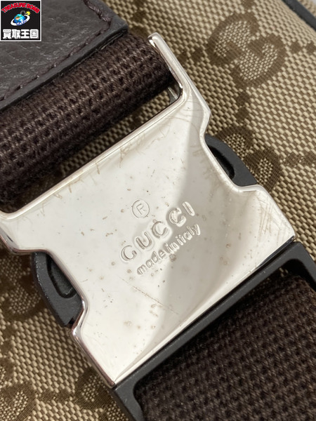 ボディバッグ GUCCI ボディスリングバッグ　GG