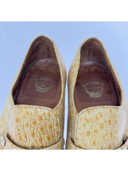 OLD・VINTAGE シューズ FLORSHEIM/パイソン/BEG