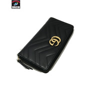 長財布 GGマーモント ラウンドファスナー 長財布 443123