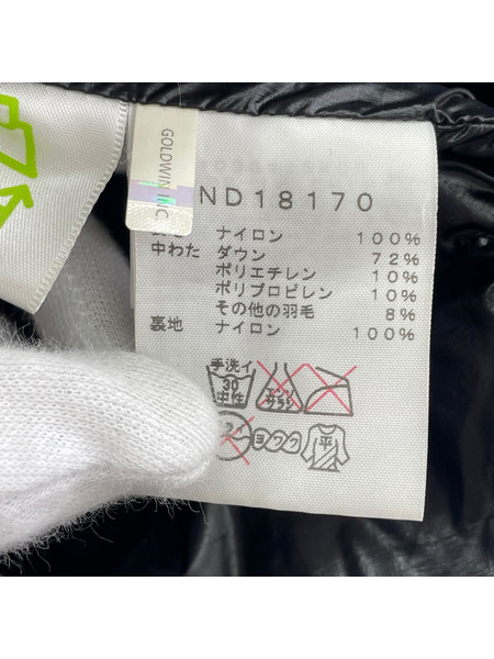 THE NORTH FACE ダウンベスト ライトヒートダウンベスト 黒（M)