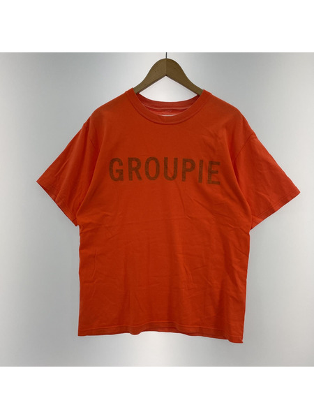 UNDERCOVER 99ss レリーフ期 GROUPIE Tシャツ M オレンジ