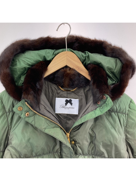 Blumarine ダウンジャケット グリーン