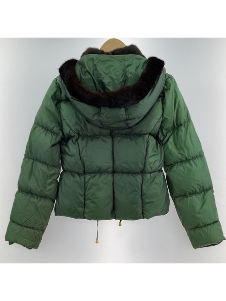 Blumarine ダウンジャケット グリーン