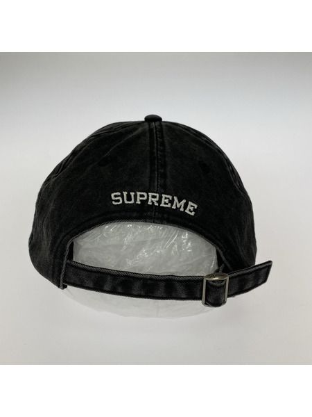 Supreme キャップ Pigment Dye 6-Panel Black[値下]
