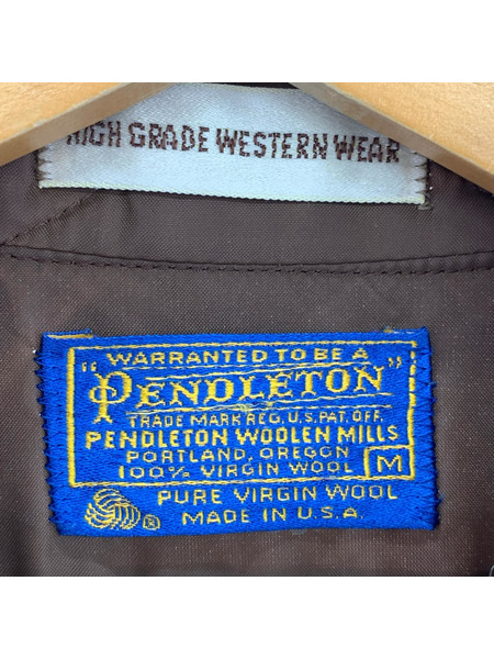 PENDLETON 長袖シャツ ウールシャツ 70s