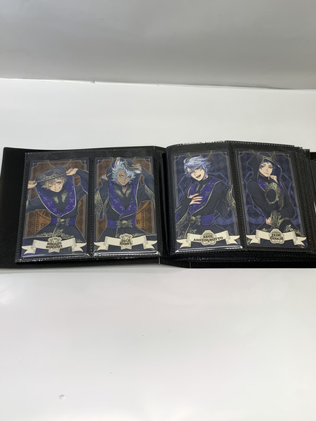 ツイステ アルカナカードまとめ+収納ファイル(GOLD ver.) セット+おまけ 開封品 ディズニー ツイステッドワンダーランド Disney: Twisted-Wonderland