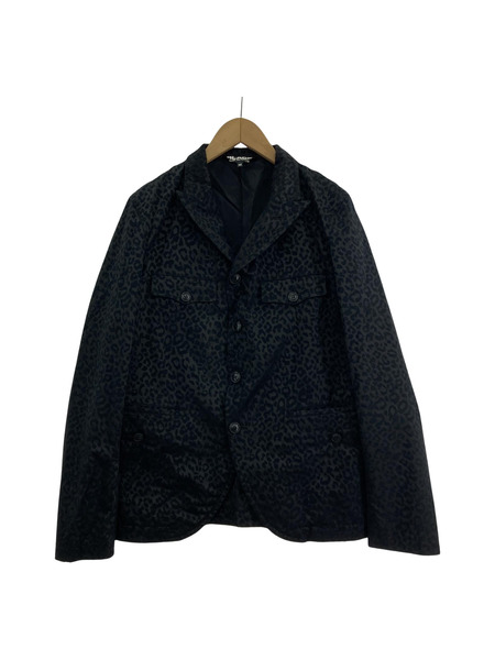 BLACK COMME des GARCONS 4Bジャケット M ブラック レオパード