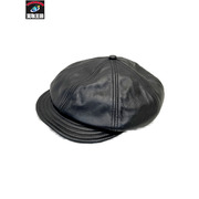 schott レザーキャスケット M 黒