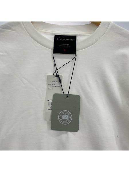 CANADA GOOSE Willow Long Sleeve T-Shirt 1621WJ 白 (Ｍ)
