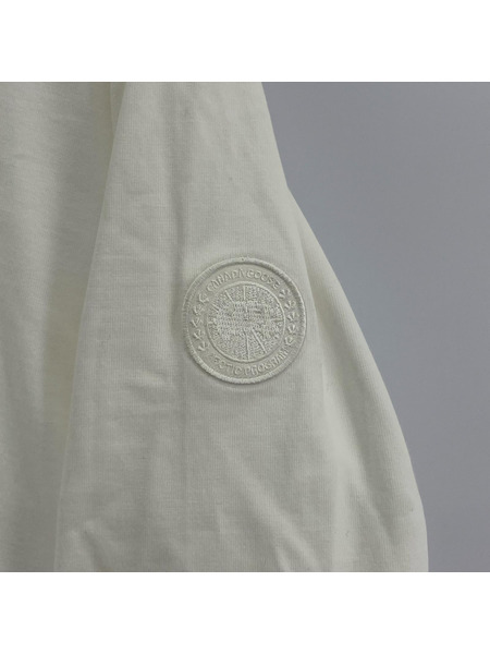 CANADA GOOSE Willow Long Sleeve T-Shirt 1621WJ 白 (Ｍ)