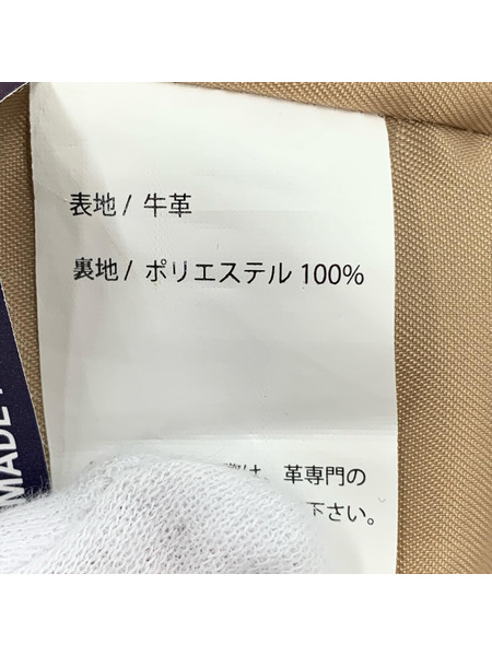 レザージャケット KADOYA シングルライダース レザージャケット SIZE:L